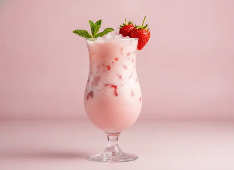 Pink Colada im Glas