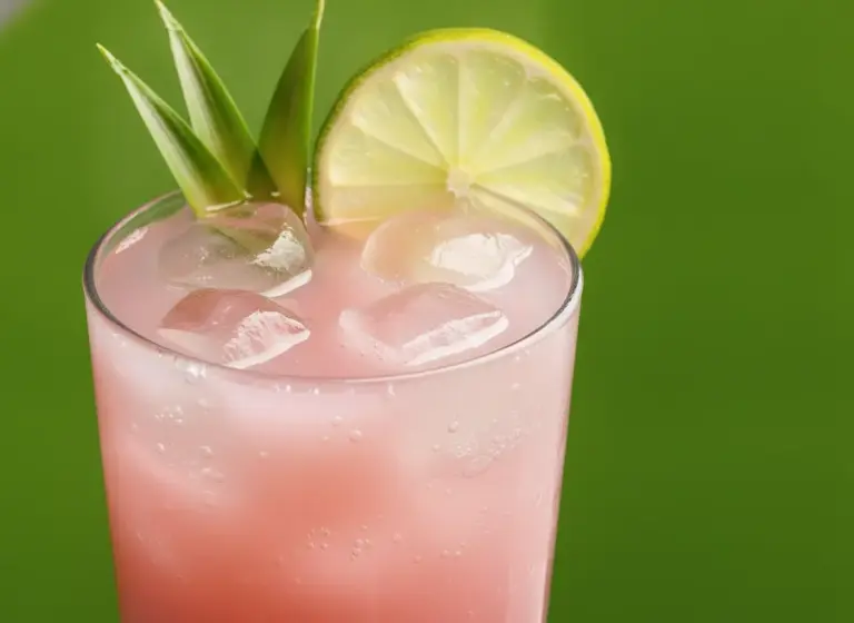 Pink Flamingo im Glas