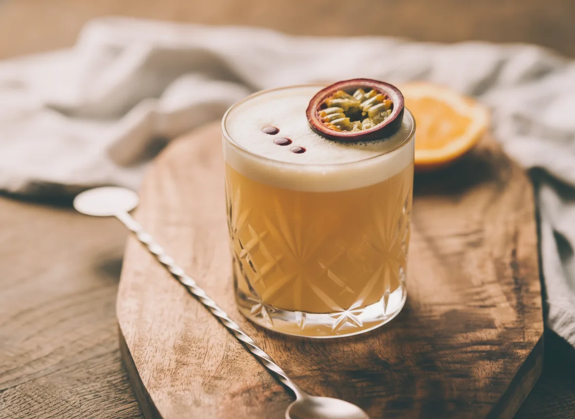 Pisco Sour mit Maracuja