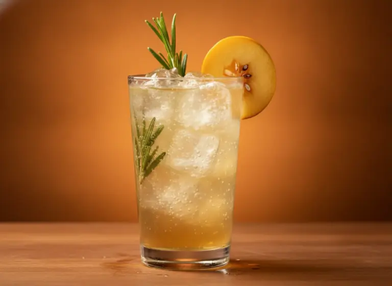 Quince Fizz im Glas