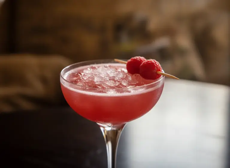 Raspberry Hemingway im Glas