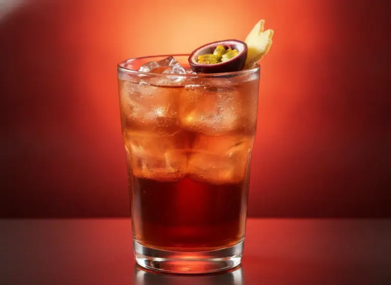 Red Kiss im Glas