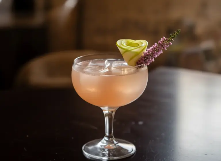 Rose of Skye im Glas