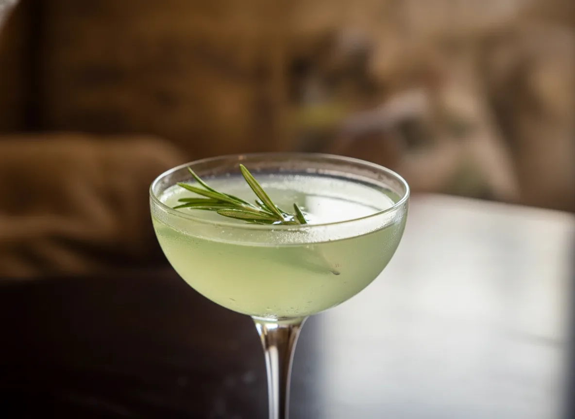 Rosmarin-Gin-Gimlet