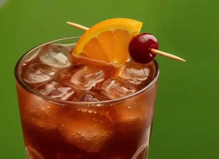 Rum Punch im Glas