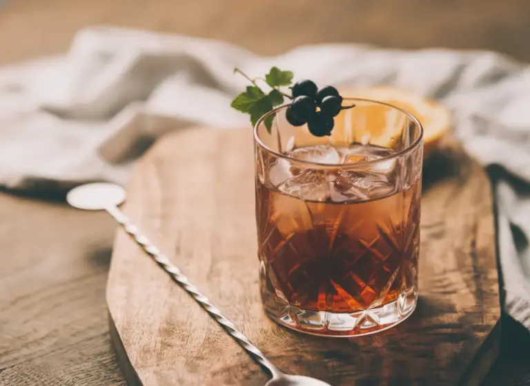 Rum’n’Currant im Glas