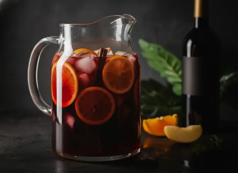 Sangria im Glas