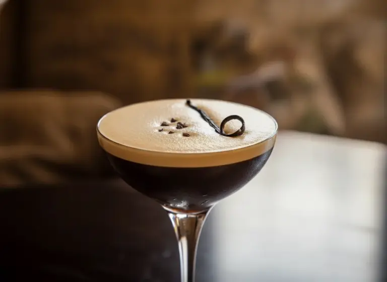 Schoko-Sojadrink im Glas