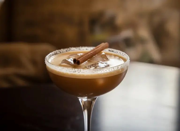 Schoko-Zimt-Version im Glas