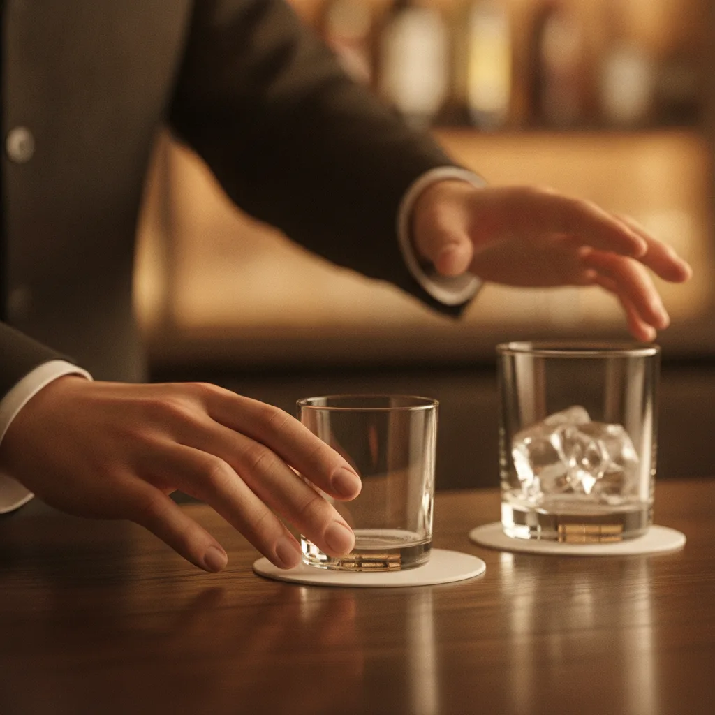 Service und Etikette hinter der Bar