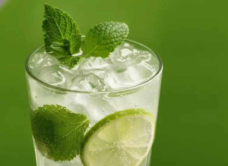 Shiso Mojito im Glas