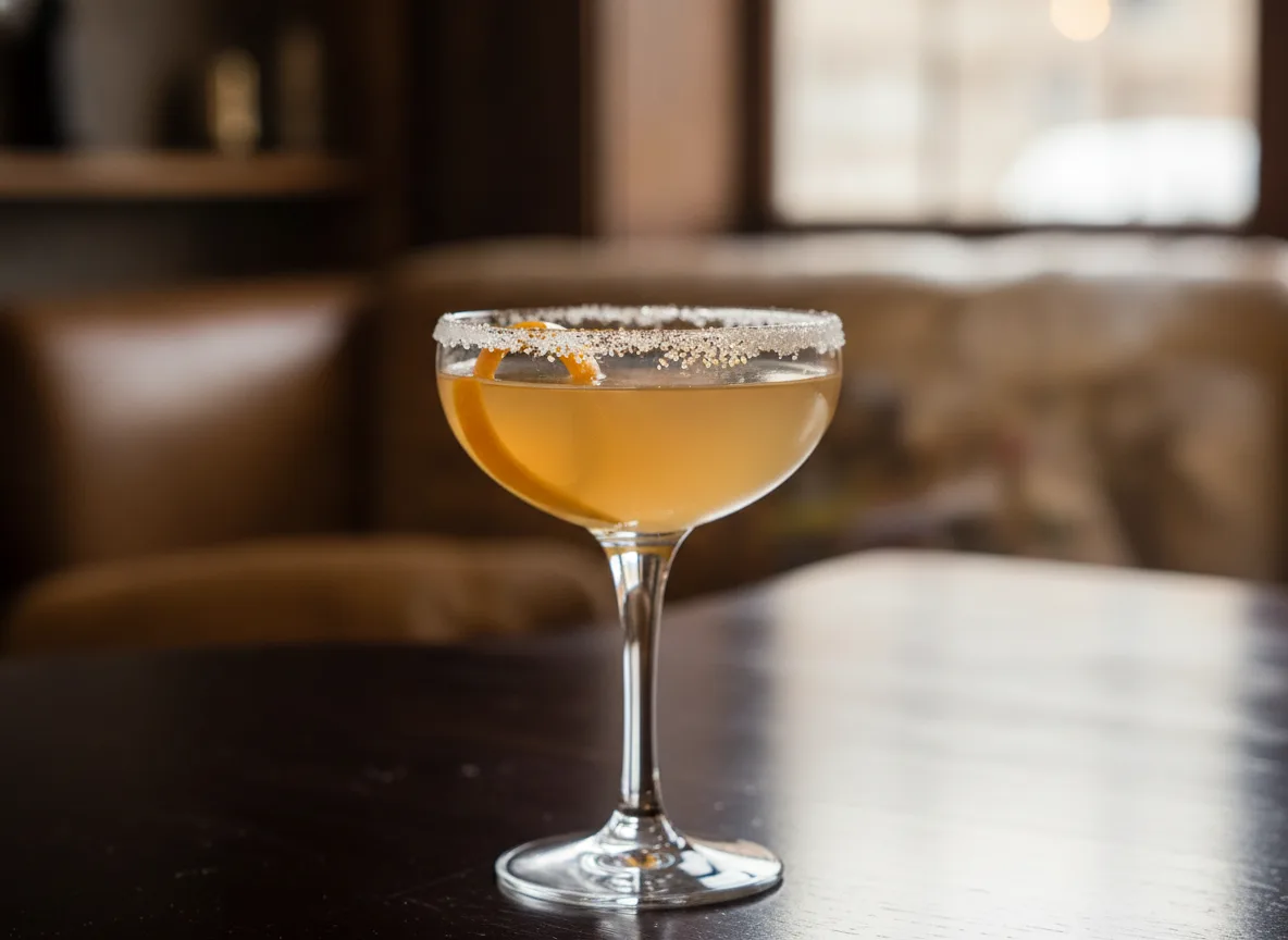 Sidecar with Cognac