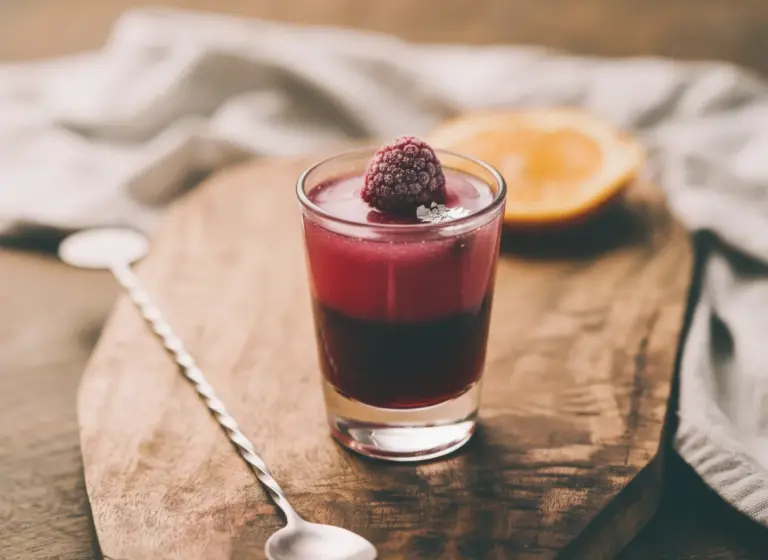 Silver Berry im Glas