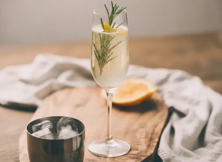 Silvester French 75 im Glas