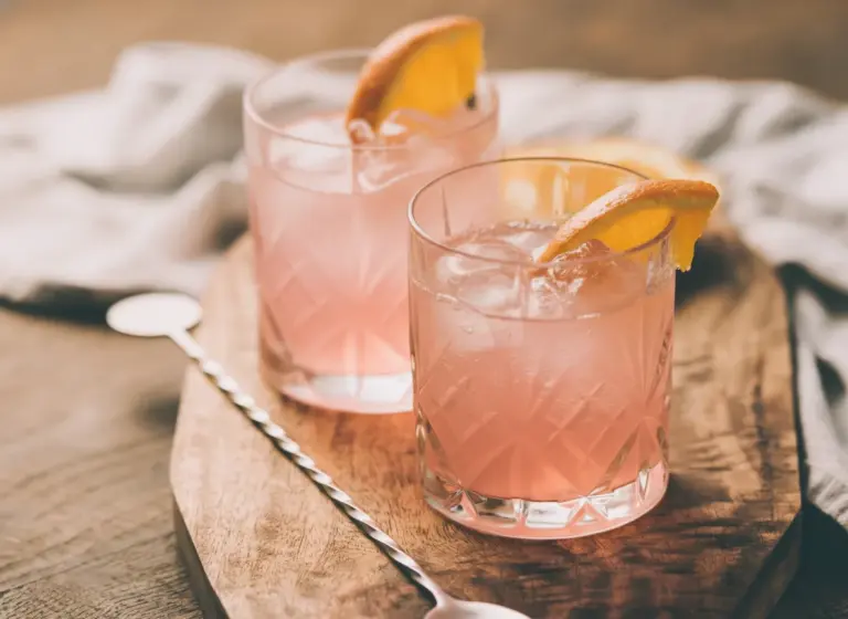 Sparkling Rose im Glas