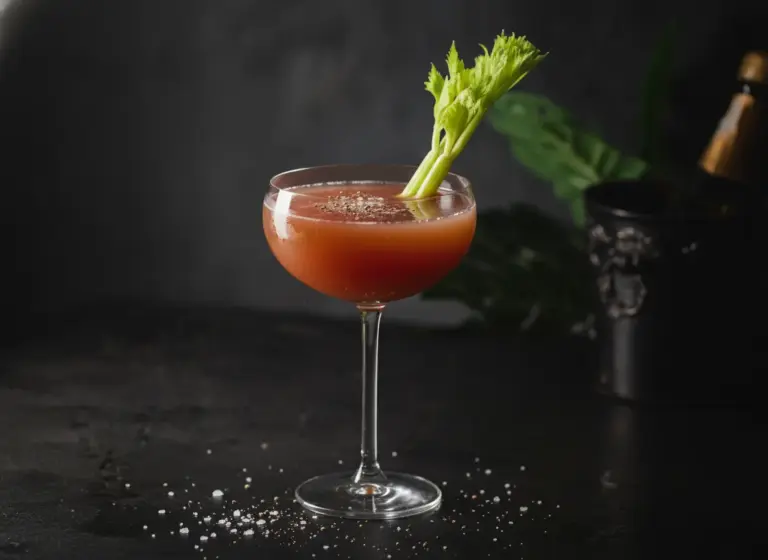 Special Clam Cocktail im Glas