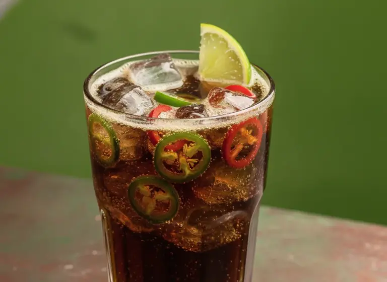 Spicy Cuba Libre im Glas