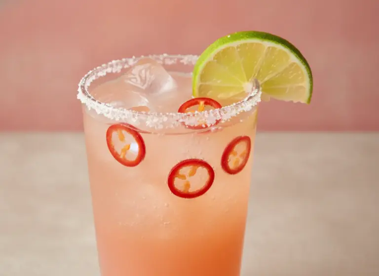 Spicy Paloma im Glas