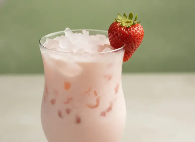 Strawberry Colada im Glas