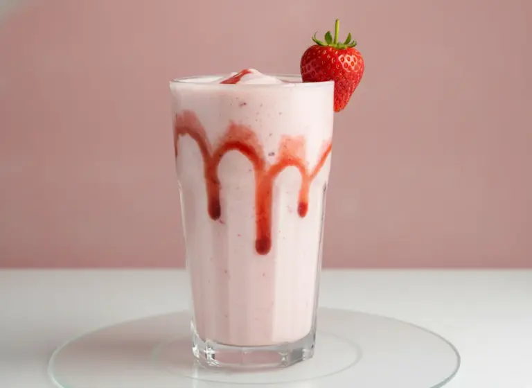 Strawberry Shake – alkoholfrei im Glas