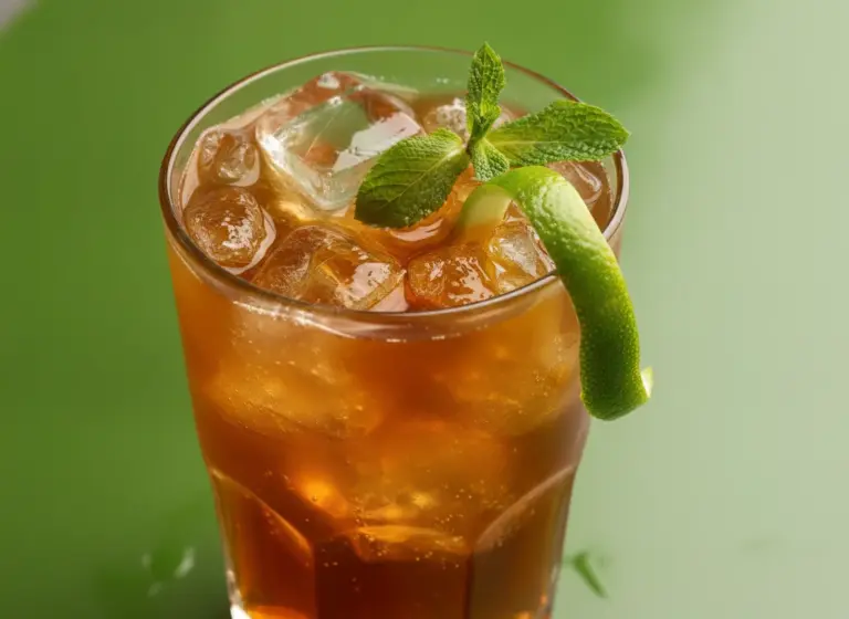 Thai Cocktail Sling im Glas