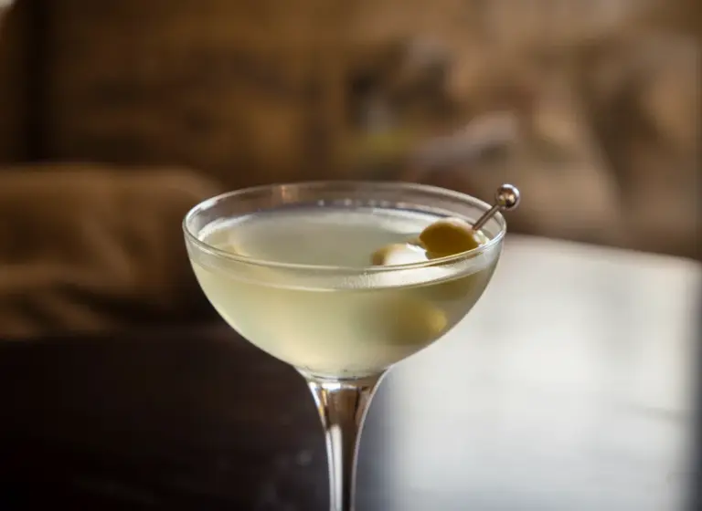 The Legend Martini im Glas
