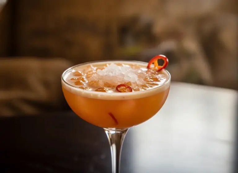 Tropical Flamingo im Glas