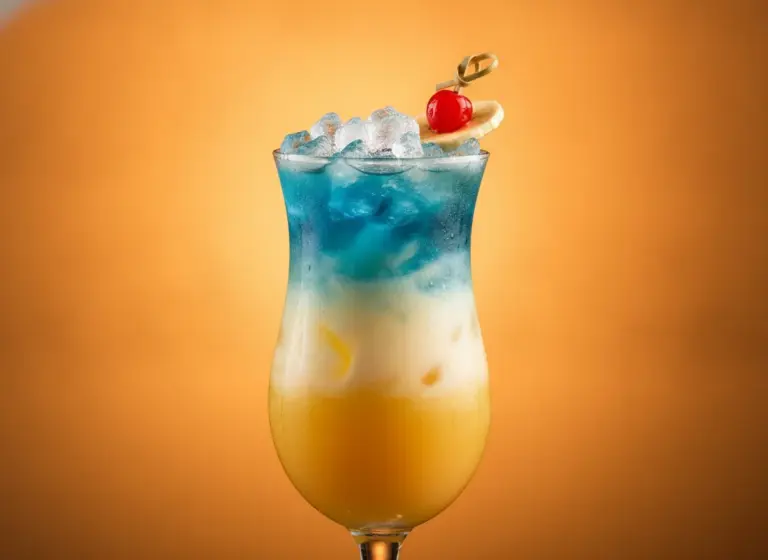 Tropicana im Glas