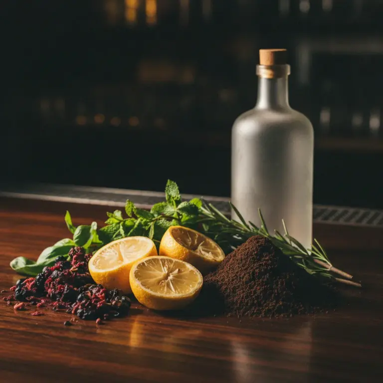 Upcycling in der Bar: Zitronenschalen, Kaffeesatz und Obsttrester sinnvoll verwenden