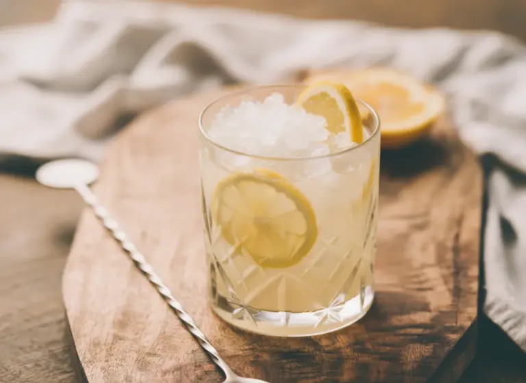 Vanilla & Lemon Caipiroska im Glas