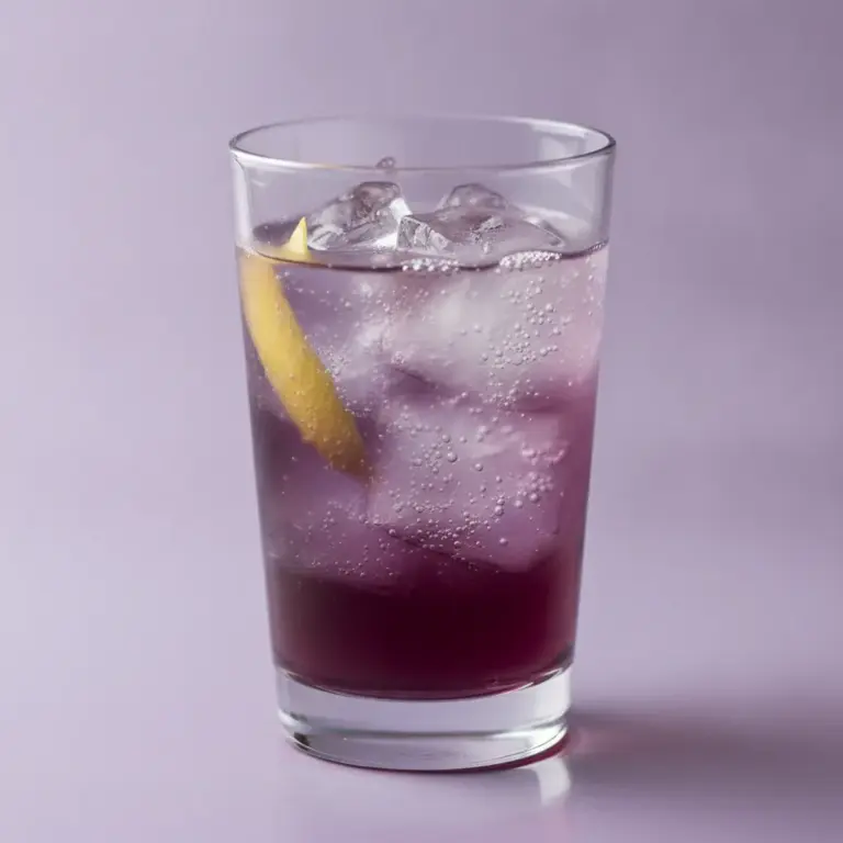 Vermouth Cassis im Glas