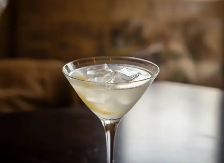 Vesper Martini im Glas
