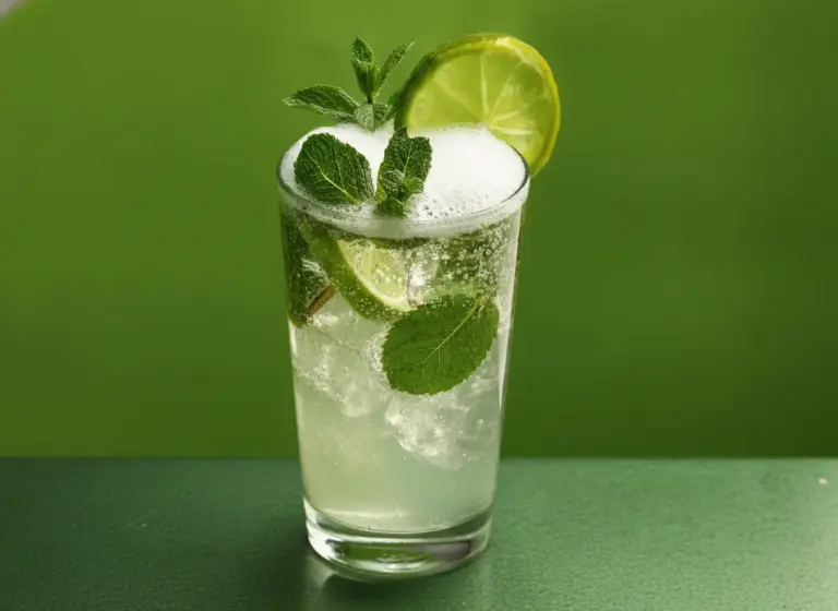 Virgin Molecular Mojito im Glas