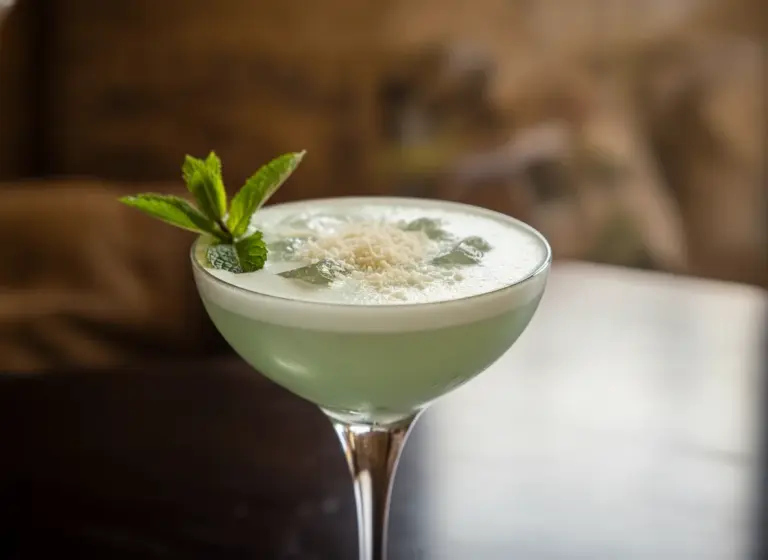 Vodka Grasshopper im Glas