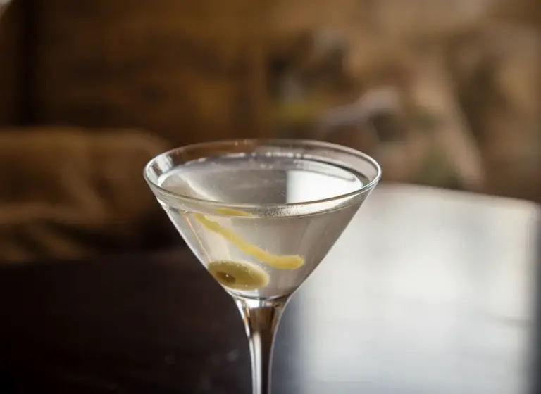 Vodka Martini im Glas