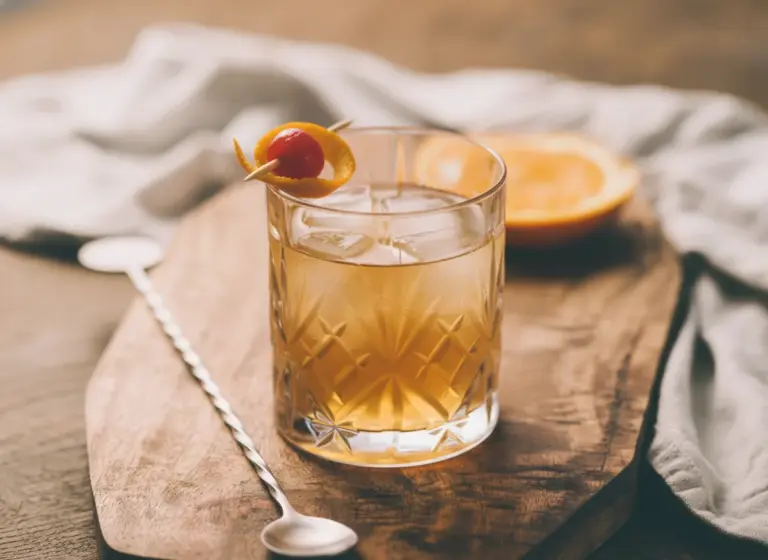 Whiskey Sour ohne Eiweiß im Glas