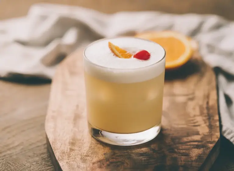 Whisky Sour im Glas