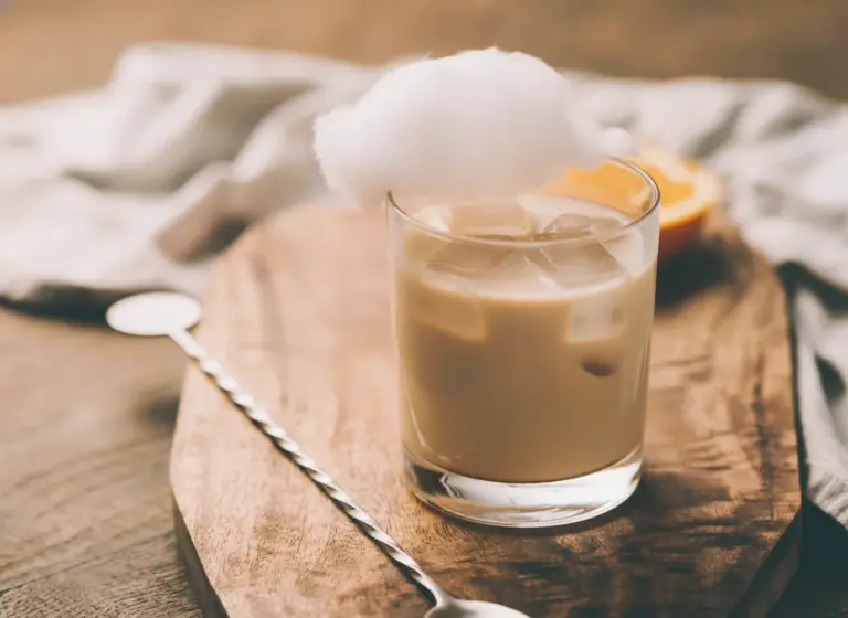 White Russian Christmas im Glas