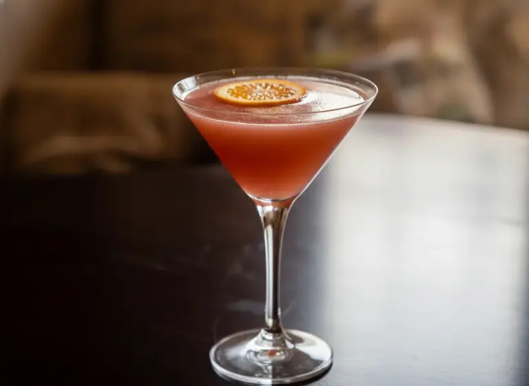 Winter Cosmopolitan im Glas