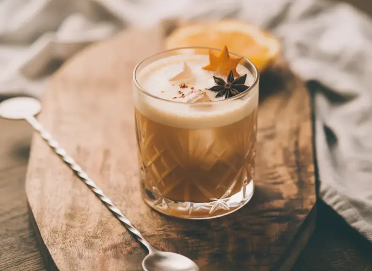 Winter Spice Sour im Glas
