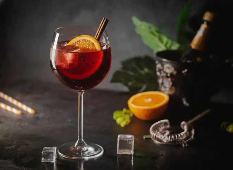 Winter Spritz im Glas