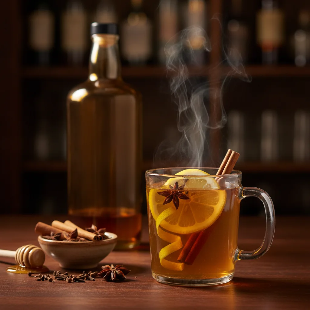 Winterlicher Hot Toddy