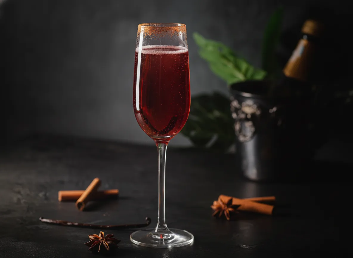 Winterlicher Kir Royal