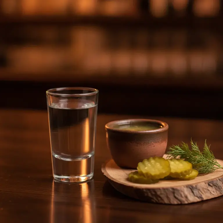 Wodka mit Gurkenlake – Der russische Rassol-Shot