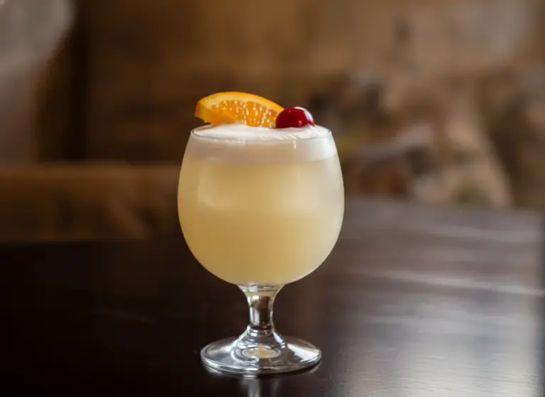 Wodka Sour im Glas