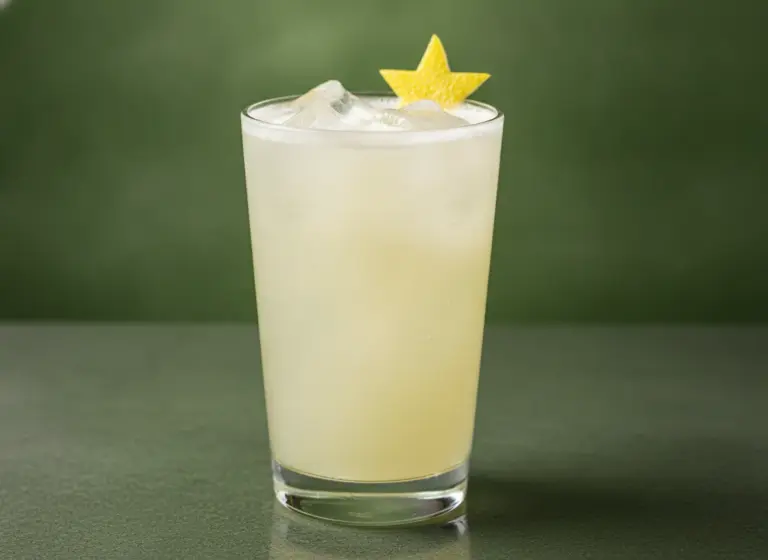 Yellow Star Fizz im Glas