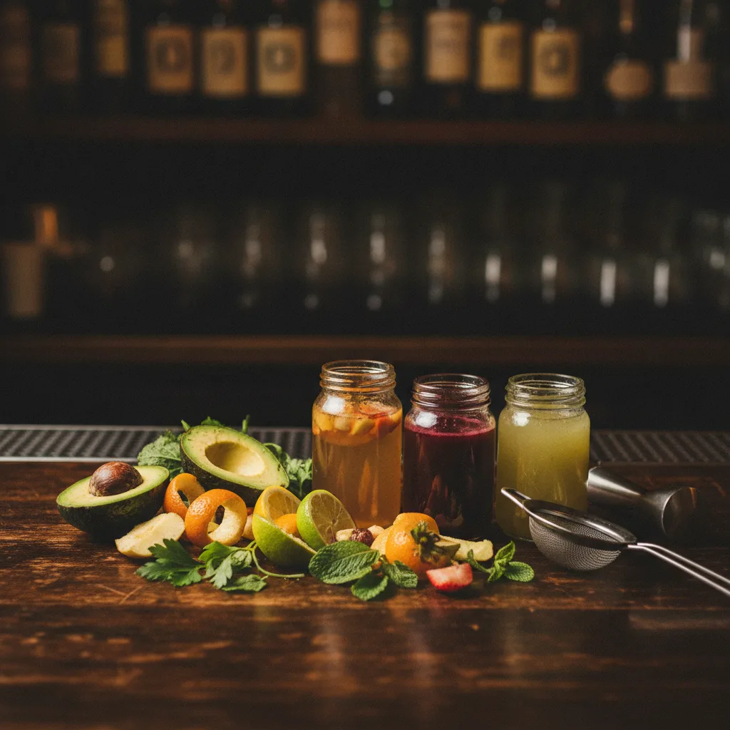 Zero-Waste-Cocktails aus Küchenabfällen
