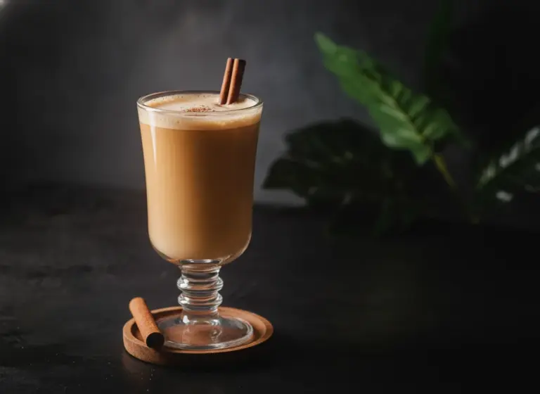 Zimt-Haselnuss-Sojadrink – Kaffee-Variante im Glas