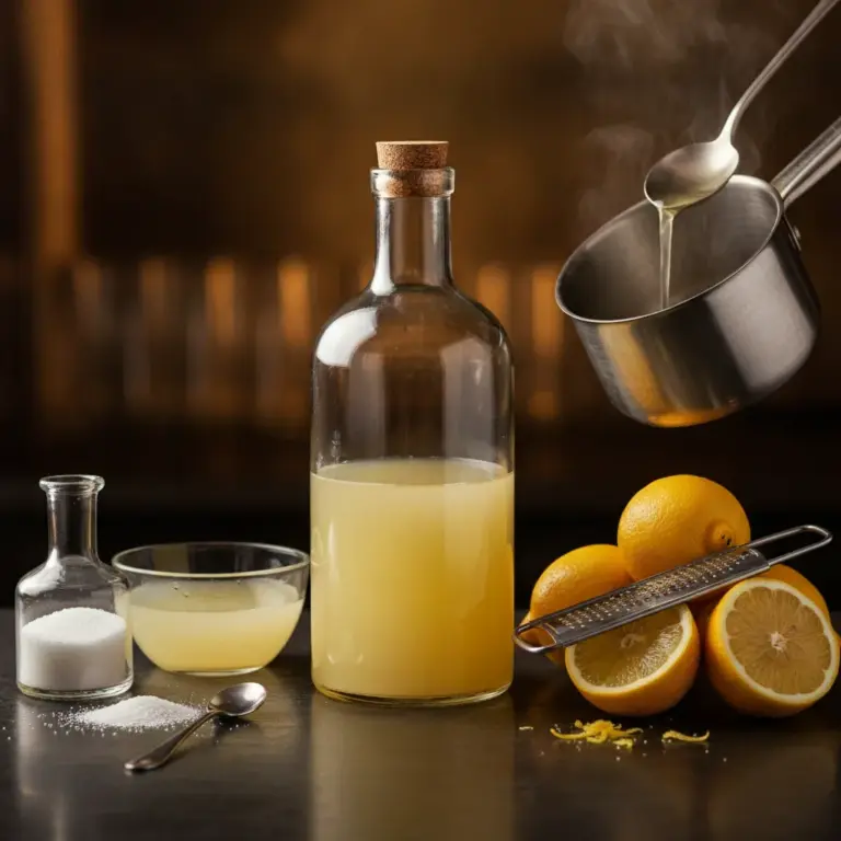 Zitronensirup – Säure, Süße und das Handwerk dahinter